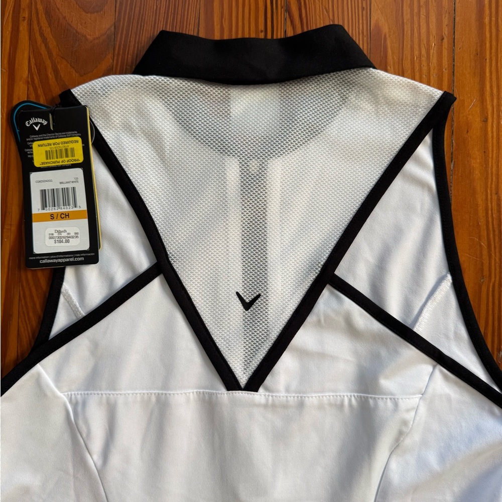 Callaway White and Black Women's Dress - Picture 6 of 9